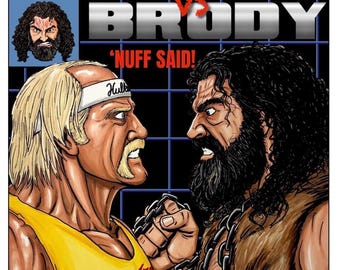 What If? Hogan vs Brody - 11x17 Fine Art Print