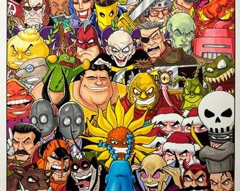 La galería Tick Rogues - Impresión de bellas artes 11x17