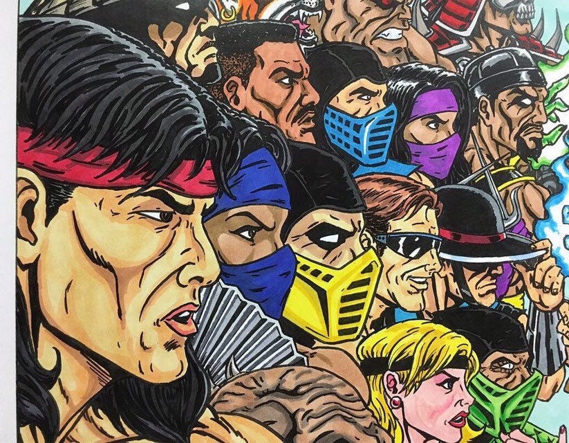 Baraka (Vs Mode)  Geek art, Street fighter art, Mortal kombat art