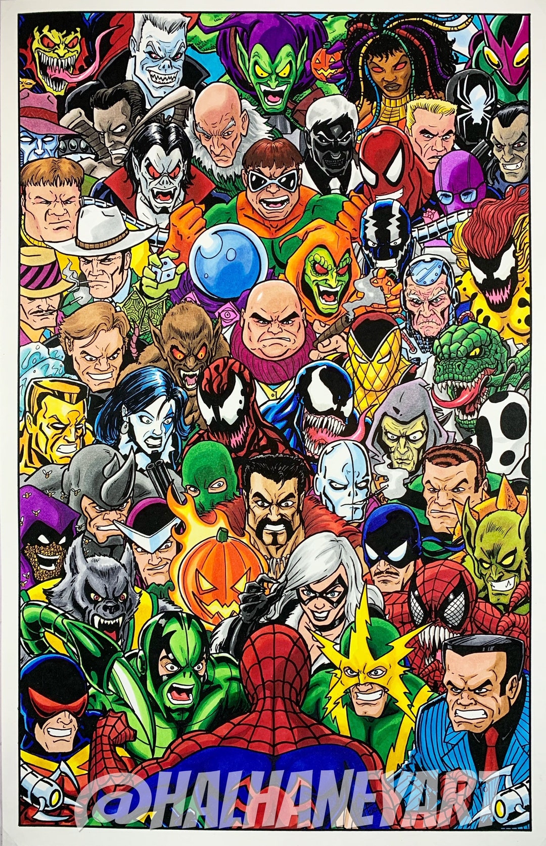 Batman Rogues Gallery 11x17 Fine Art Print -  Portugal