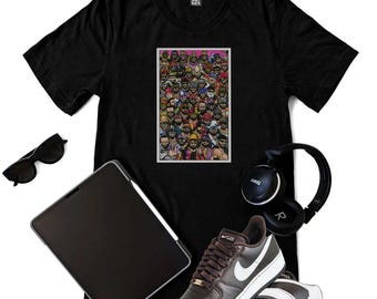 Macho Madness Collage T-Shirt