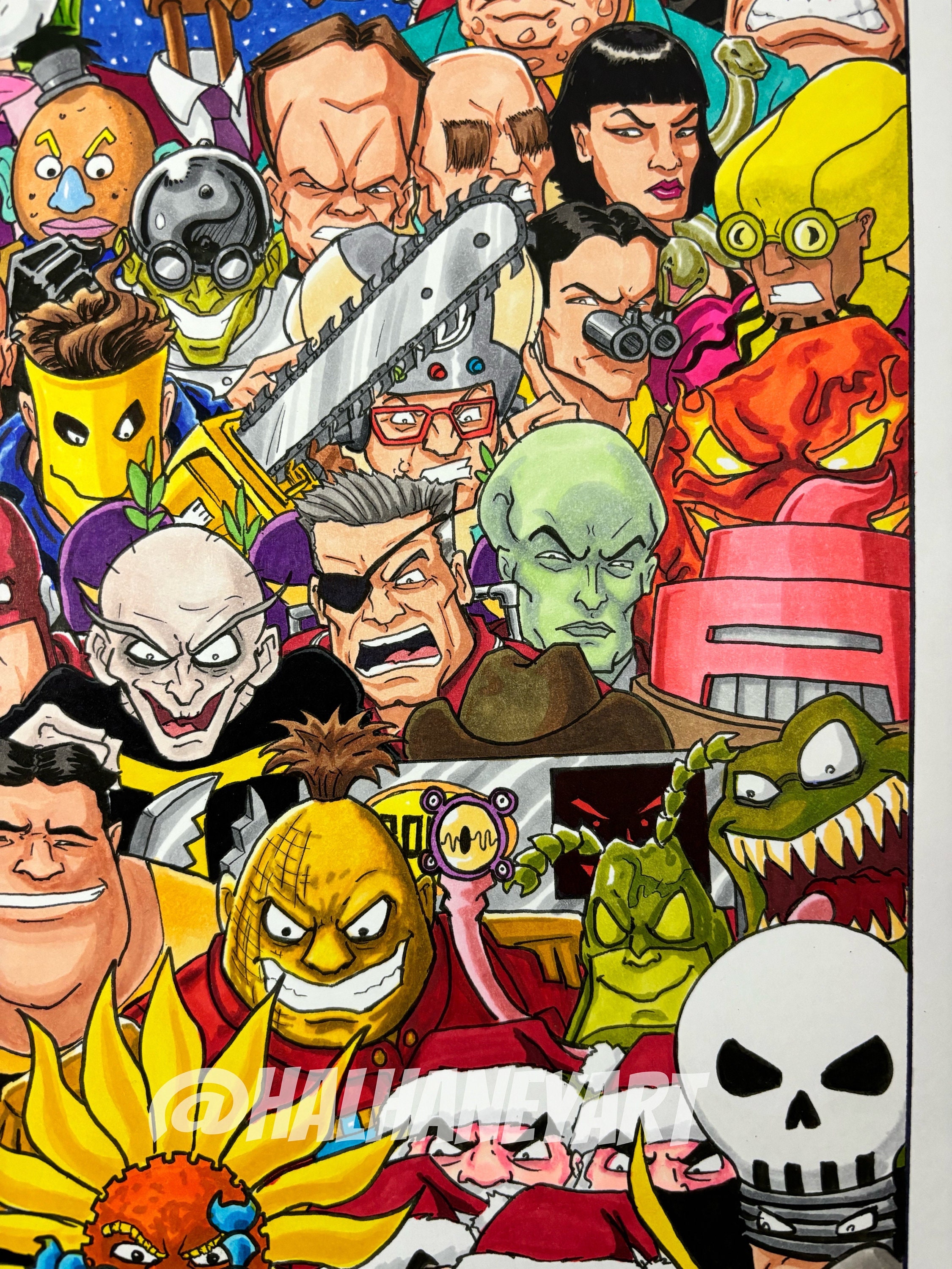 Flash Rogues Gallery 11x17 Fine Art Print 