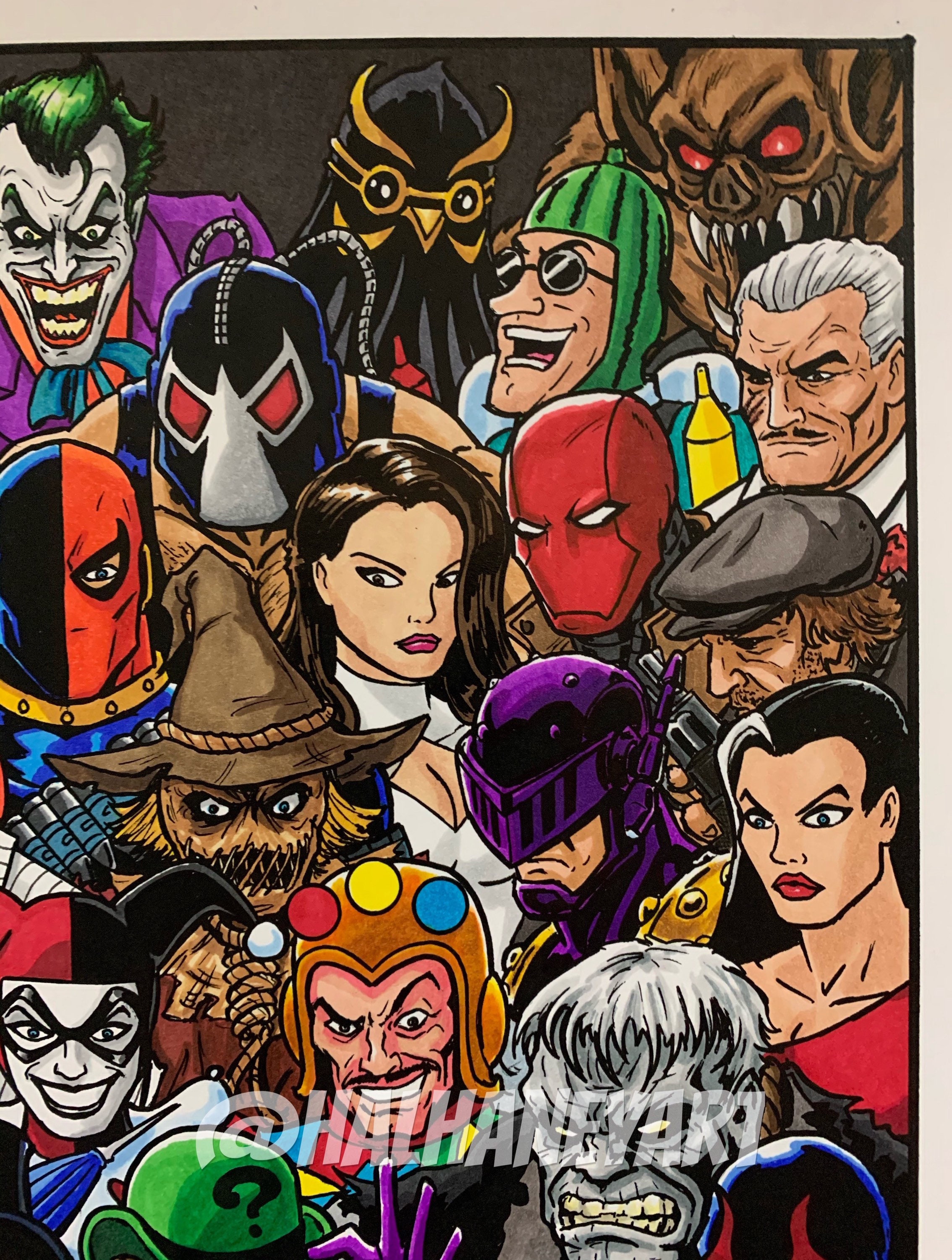 Batman Rogues Gallery 11x17 Fine Art Print 