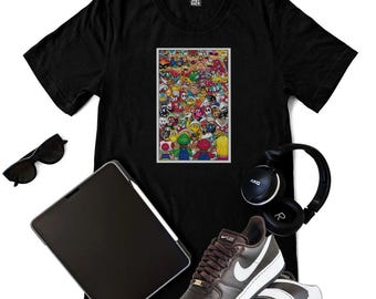 Mario Rogues Gallery Collage T-Shirt