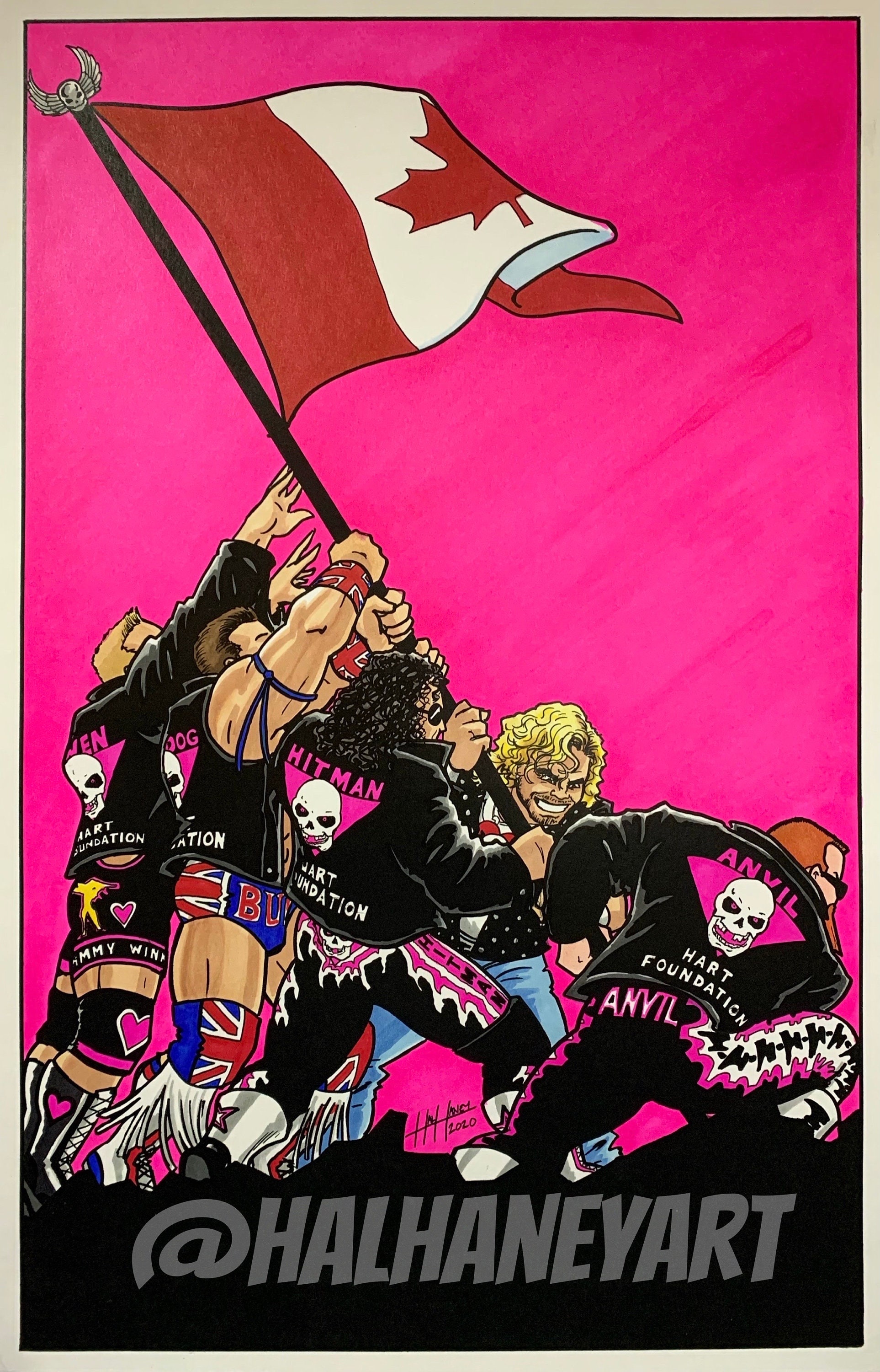 Hart Foundation 97 - 11x17 Fine Art Print - Etsy