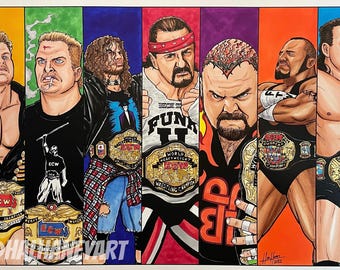 Extreme 7 Panel - 11x17 Fine Art Print