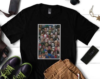 Ash vs Horror Collage T-Shirt