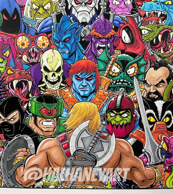 Mortal Kombat VS Street Fighter 11x17 Fine Art Print -  Norway