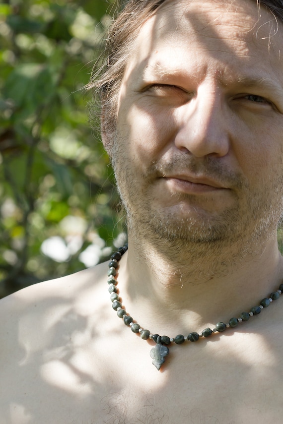 Mens Choker Necklace With First Nations 