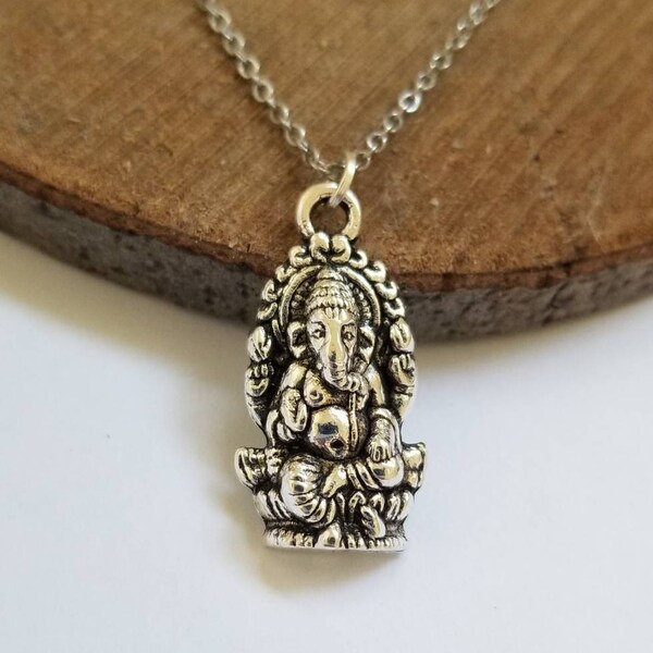 Collier Ganesh protection et abondance