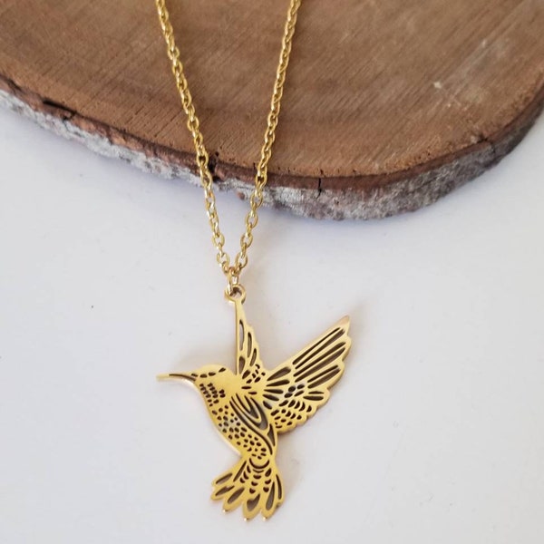 Collier colibri