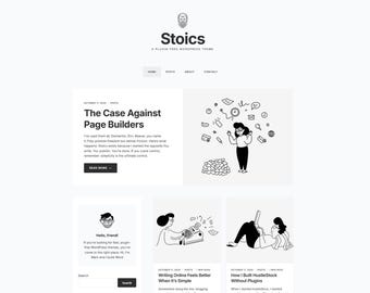 Stoics - A fast, easy to use WordPress theme