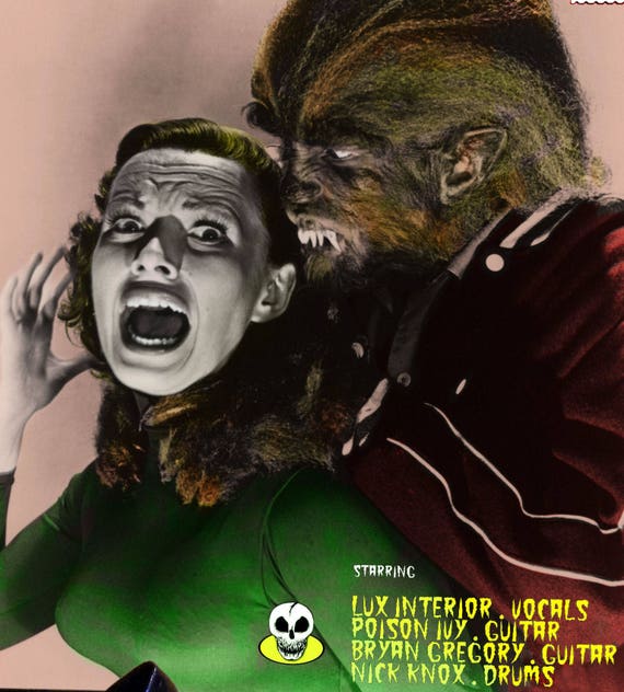 CRAMPS ポスターガレージパンク