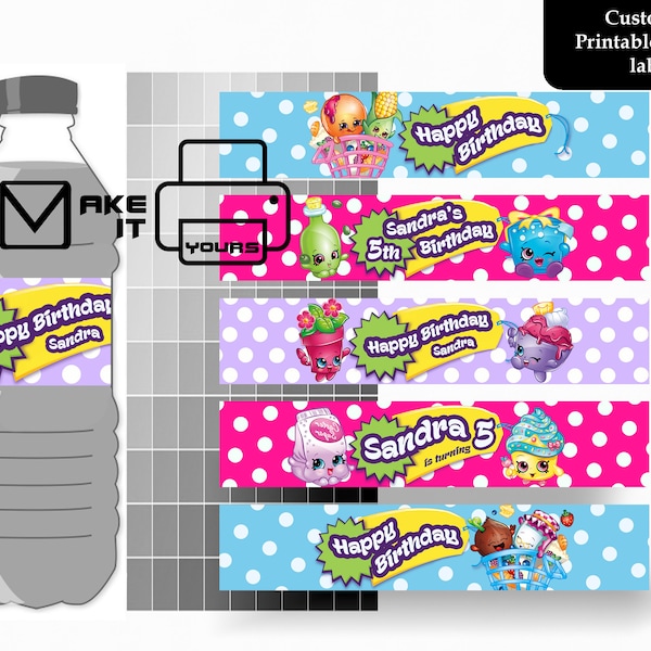 Shopkins Printable - Etsy