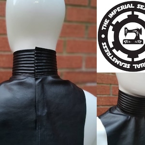 TK Imperial Stormtrooper Neckseal Gaiter screen accurate VELCRO fastening soft faux leather