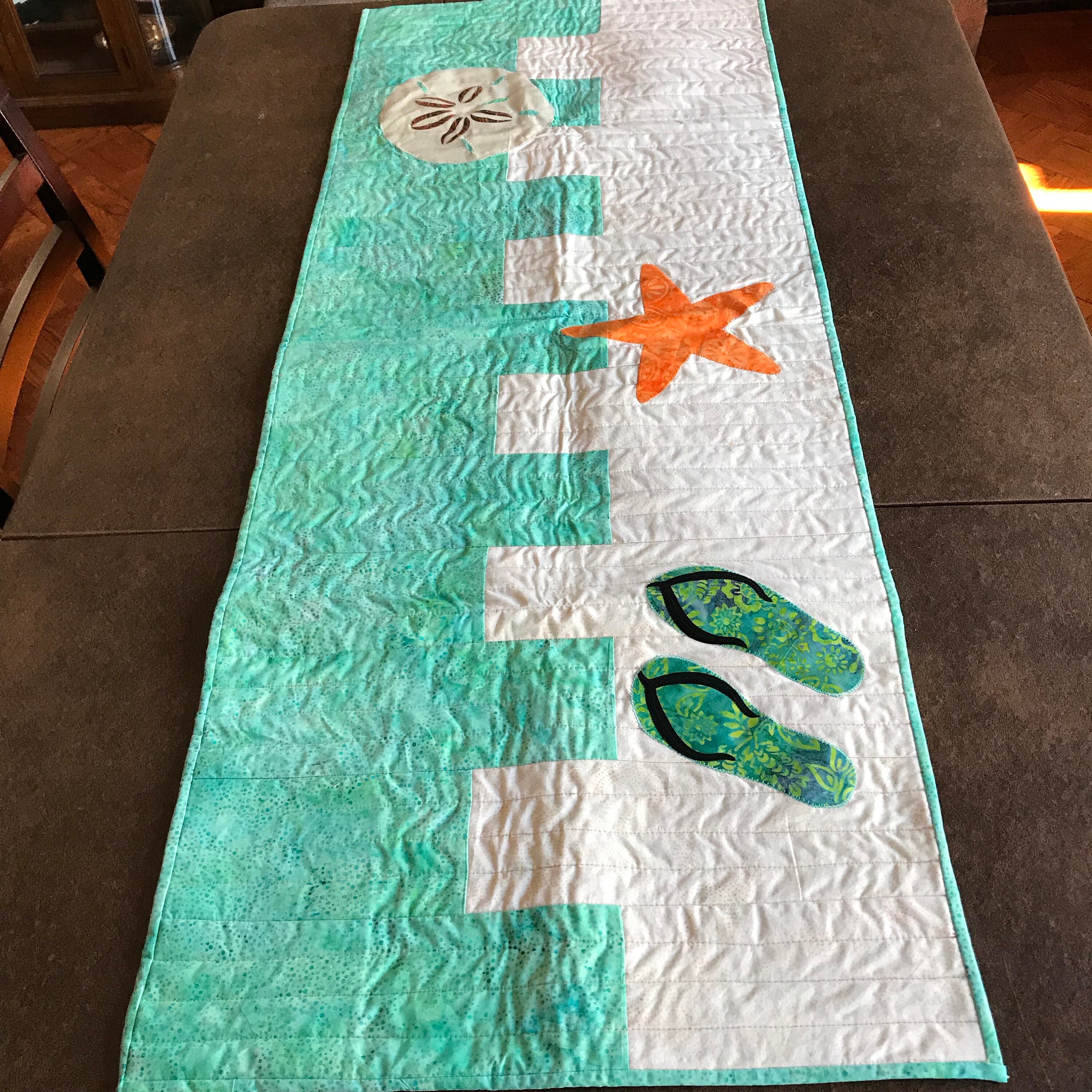 Beach Table Runner Etsy