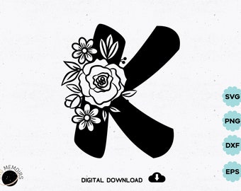 Download Letter K Svg Etsy
