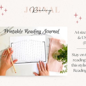 Reading Tracker, Book Tracker, Bookshelf Tracker, Reading Journal, Digital Planner, Bookmark, Digital Download, Bullet Journal