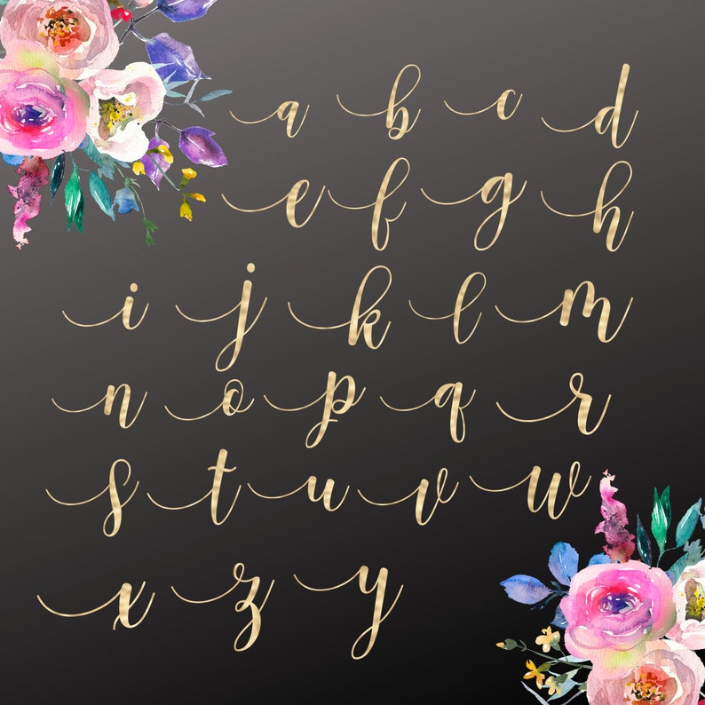gold foil letters old english font gold foil letters old english font