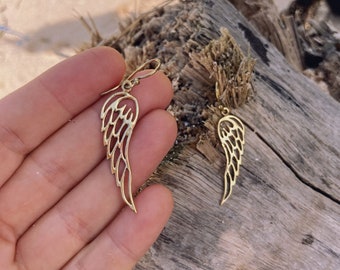 Angel Wing dangle earrings