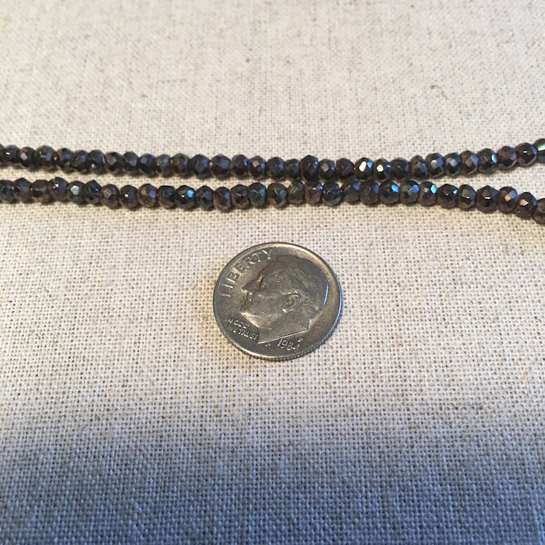 Chocolate Spinel and Diamond Necklace