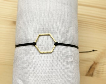 Filigranes Hexagon Armband gold