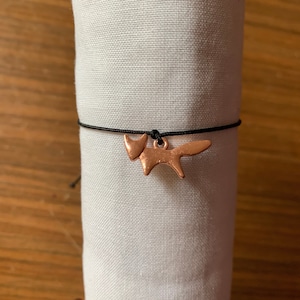 Fox bracelet rose gold