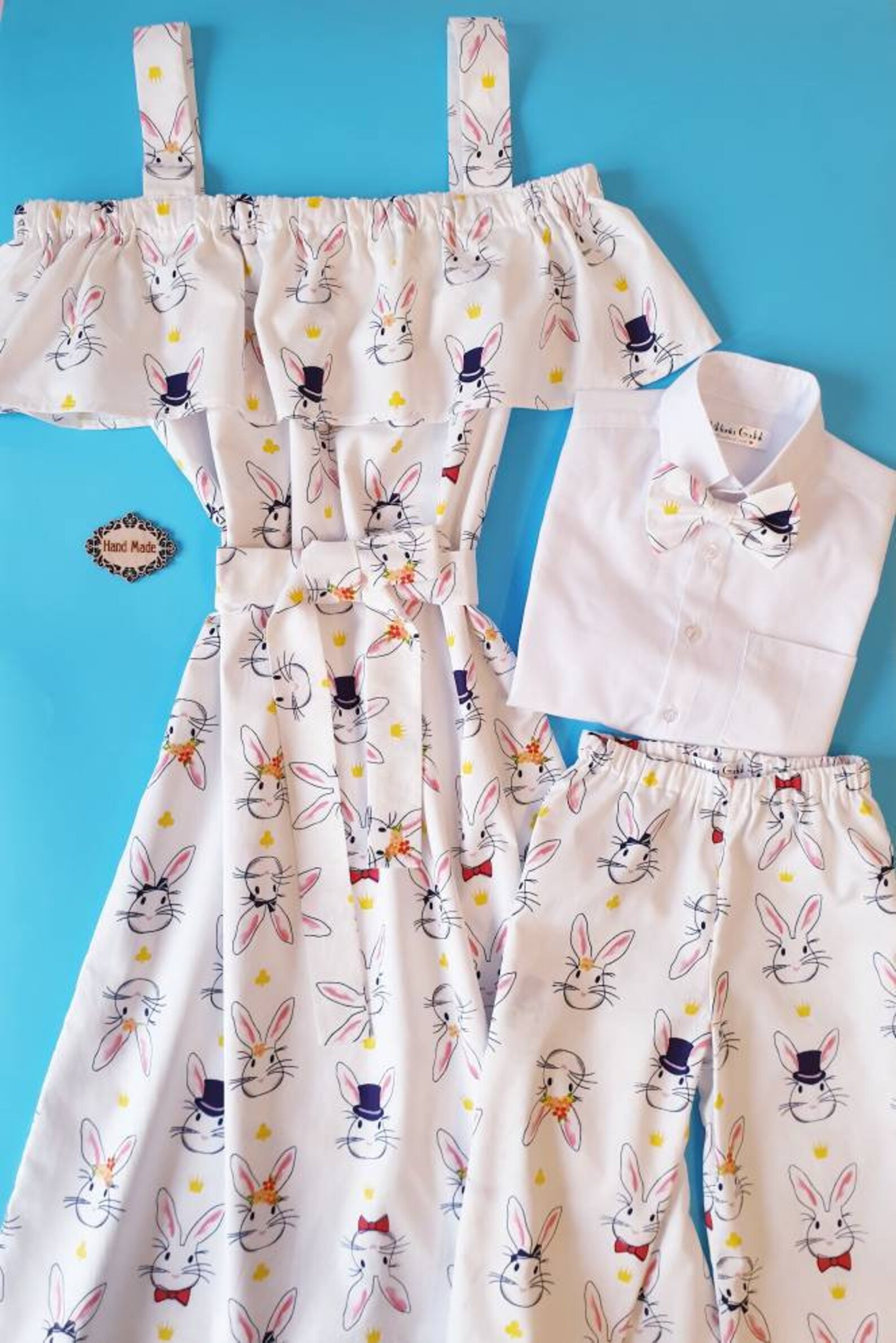 matching mom and son easter outfits