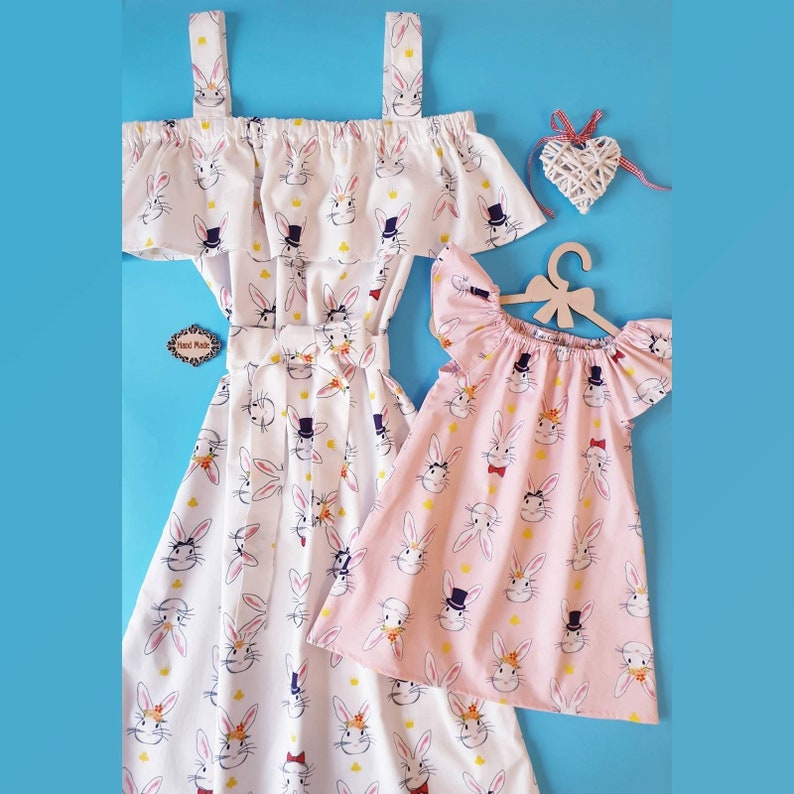 matching easter dresses for mom and daughter