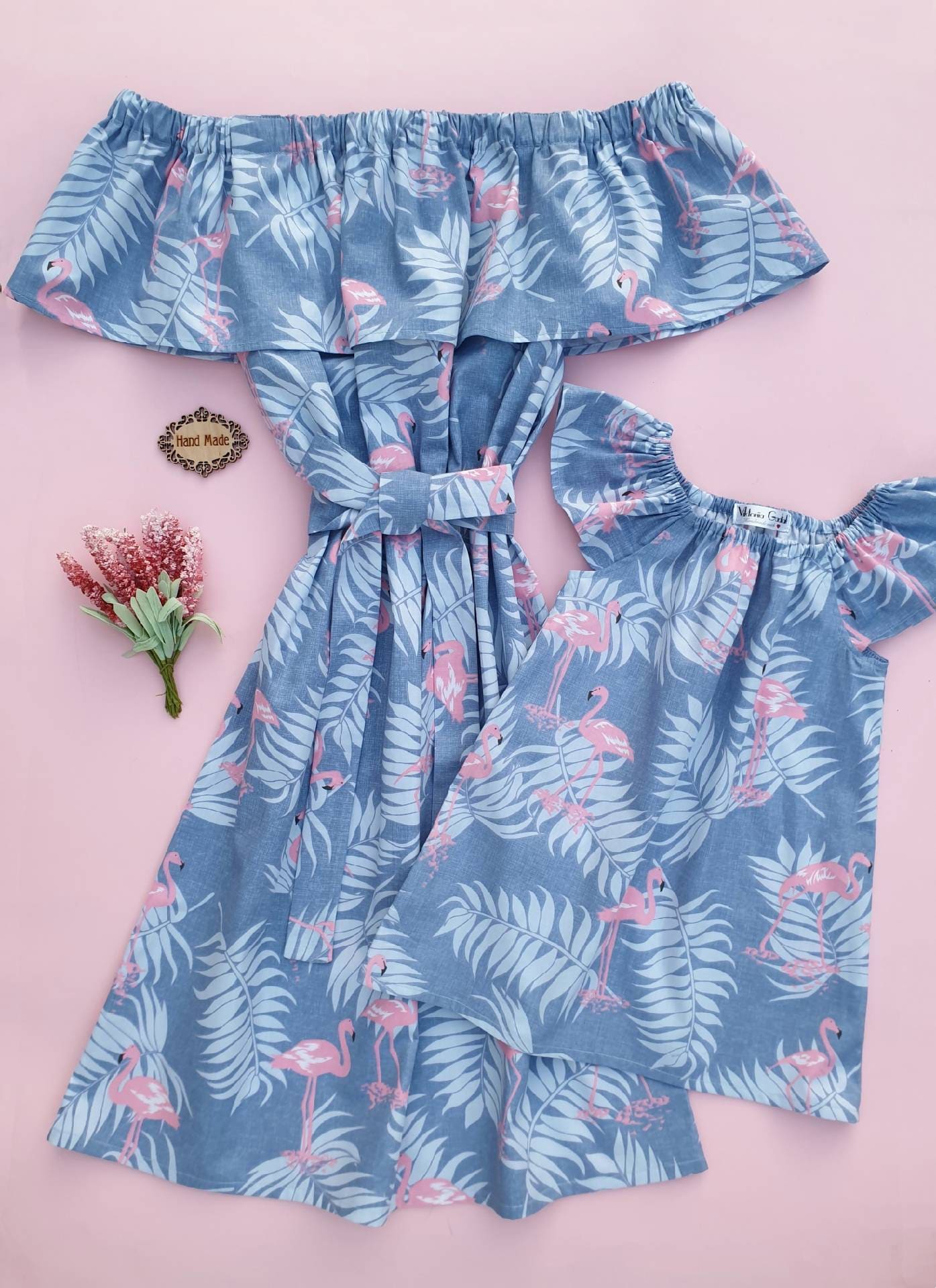 Mommy and me outfits Matching mom and daughter dresses Off | Etsy image.