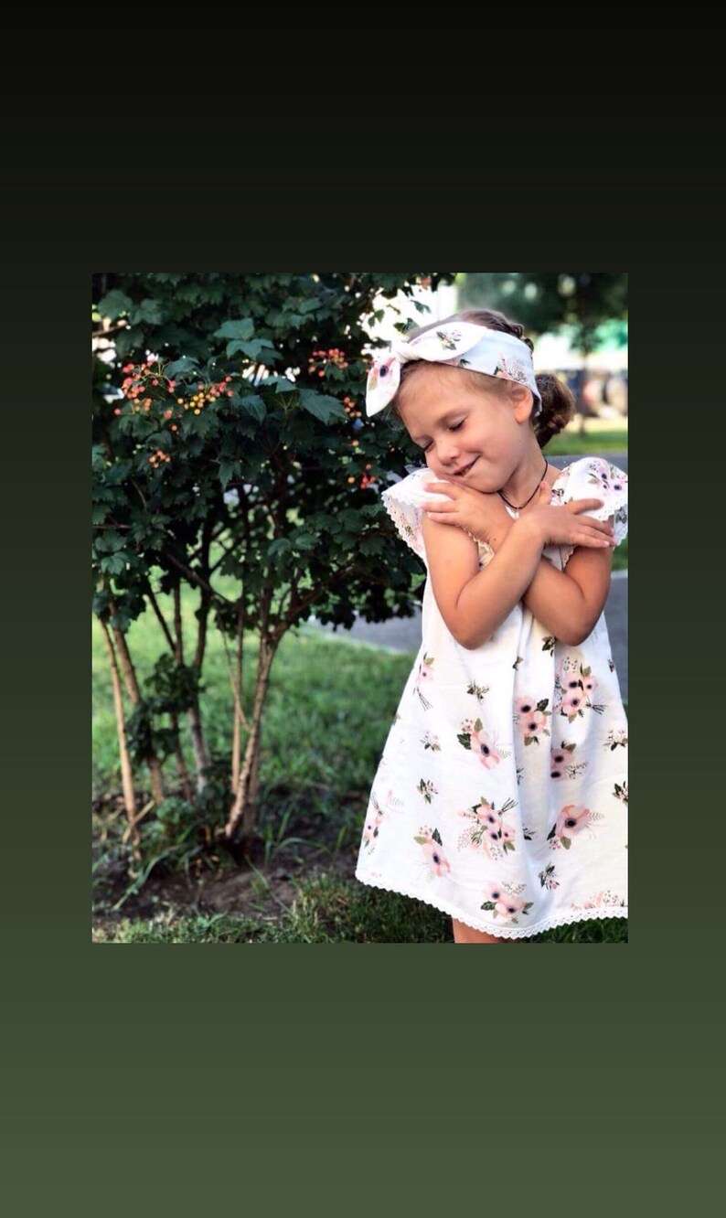 matching baby and toddler flower girl dresses