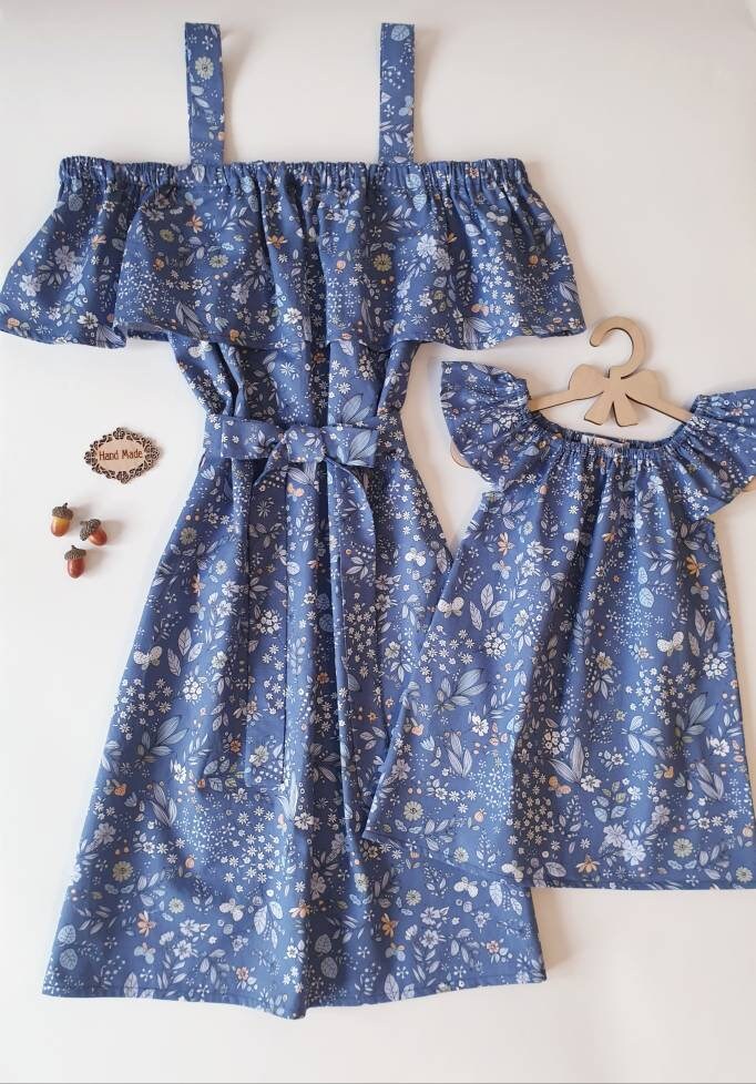 Mommy and Me Outfits Matching Mom and Daughter Dresses Mothers | Etsy