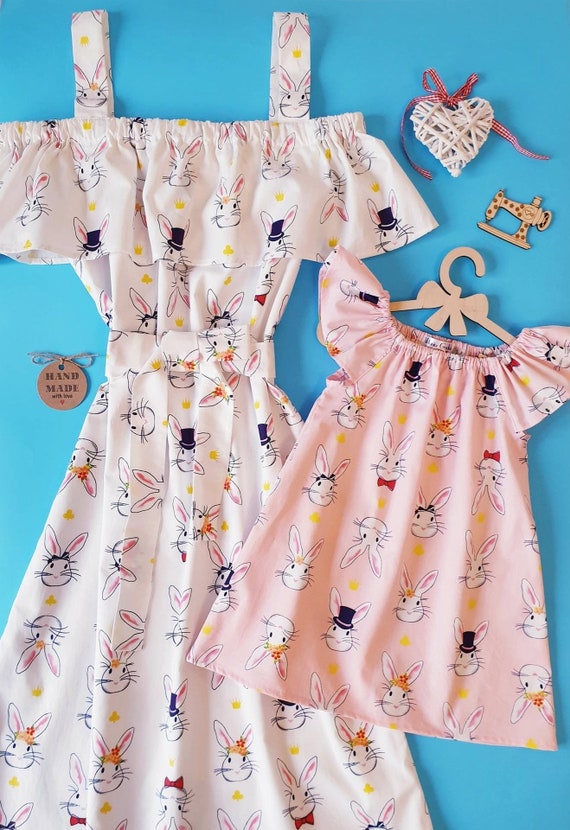 matching easter dresses for mom and daughter