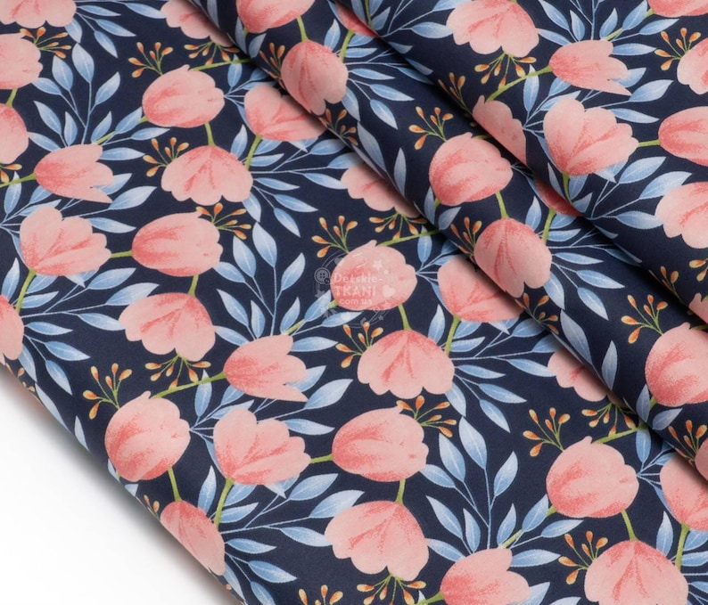 Floral Mommy and Me Matching Cotton Dresses Family Outfit As Mommy as Me Mothers Day Gift image 7