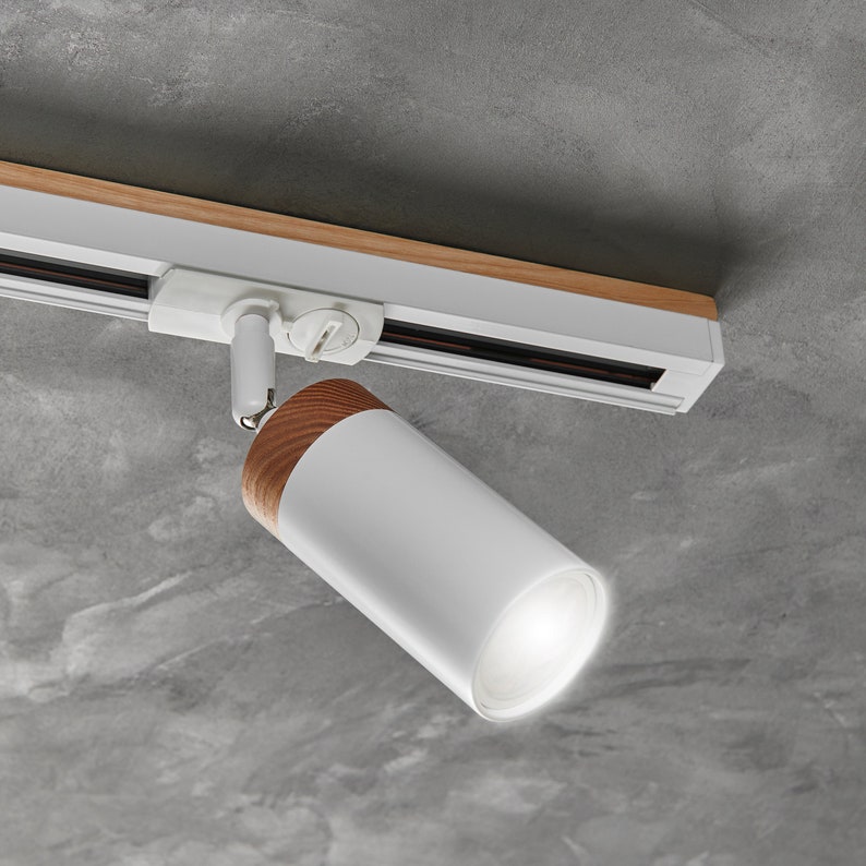 Track Lighting Industrial Track Light Etsy