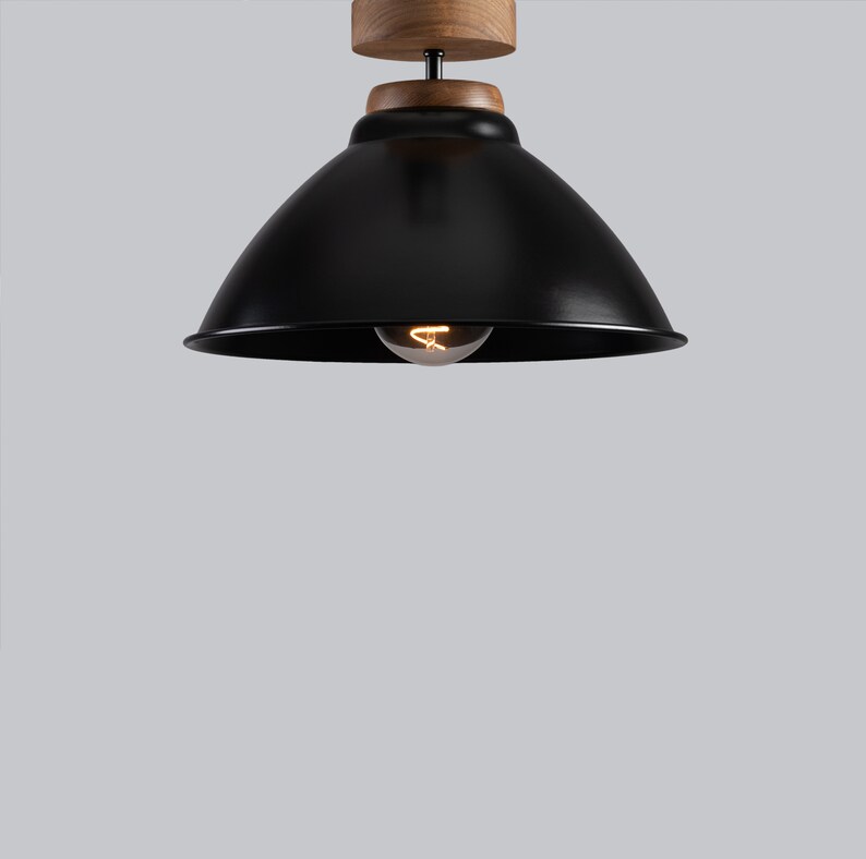 Ceiling lighting with schoolhouse style Hallway lamp image 7