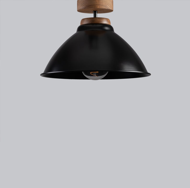 Ceiling lighting with schoolhouse style Hallway lamp image 5