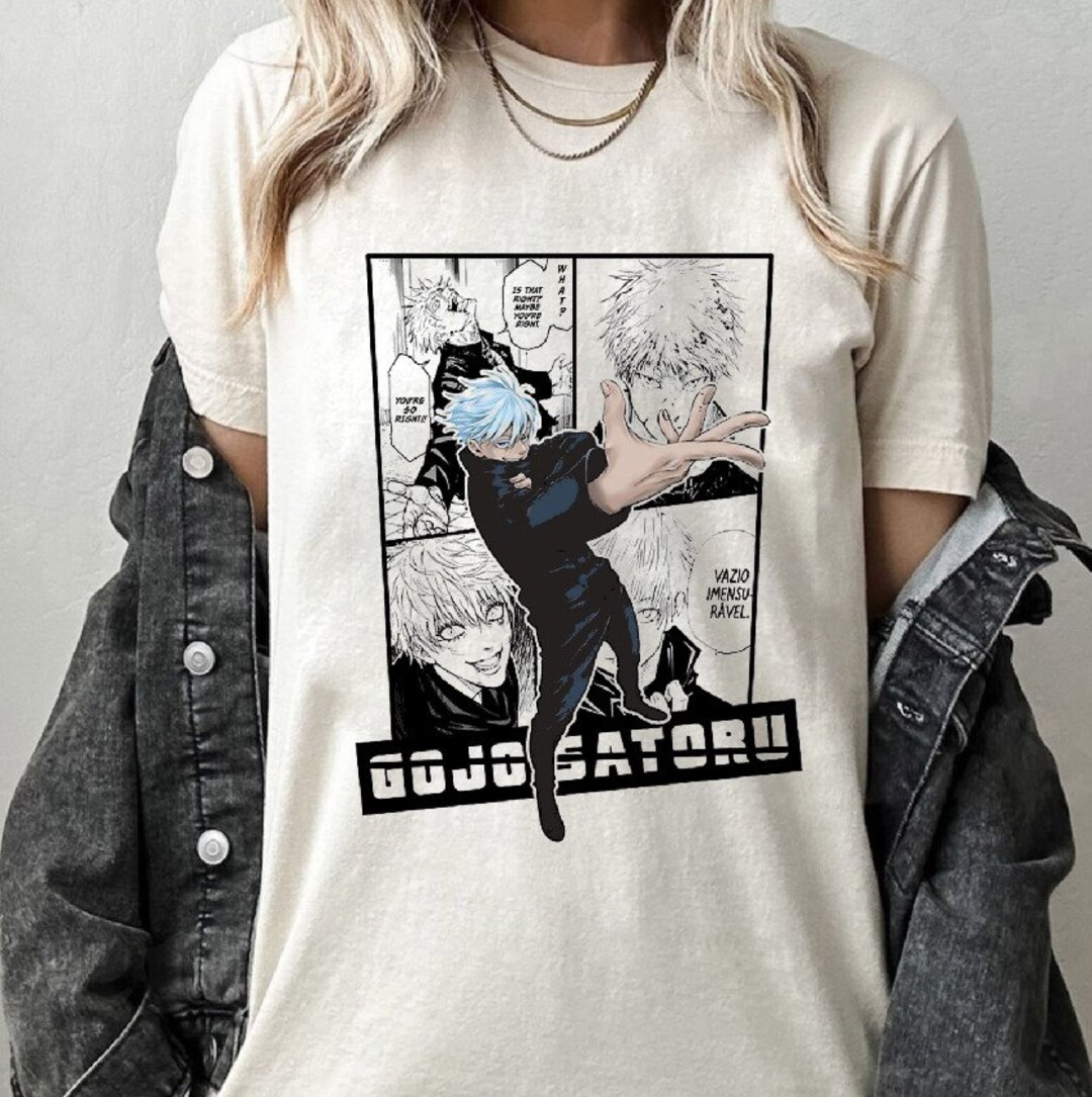 Vintage Satoru Gojo Tshirt Satoru Gojo Shirt Gojo T-shirt - Etsy