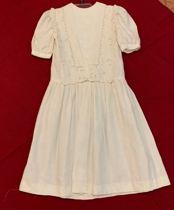 Paper White Dress