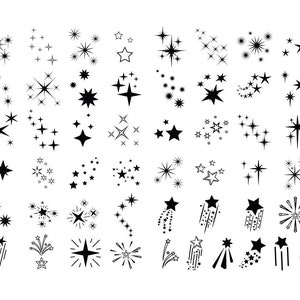 SPARKLE SVG, sterren SPARKLE Svg, Sparkle Svg gesneden bestanden voor Cricut, Sparkle gesneden bestanden, Sparkle Clipart