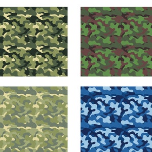 CAMOUFLAGE PATTERN SVG, Woodland Camo svg, Militärtarn svg, Jagdtarns svg für Cricut