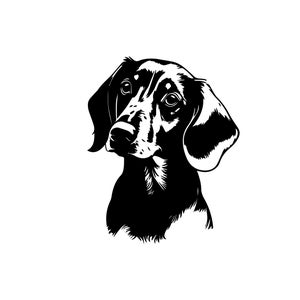 DACHSHUND Dog SVG, DACHSHUND Clipart, Dachshund Svg Files For Cricut, Dachshund Silhouette Svg, Dog svg
