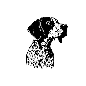 POINTER Dog SVG, POINTER Clipart, Pointer Svg Files For Cricut, Pointer Silhouette Svg, Dog svg