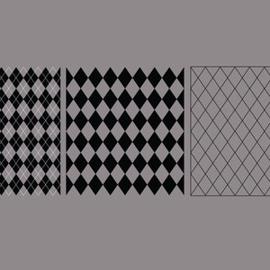 Wzór ARGYLE SVG, Wzór diamentowy SVG, Pliki cięcia wzoru Argyle dla Cricut, Szablon Argyle SVG