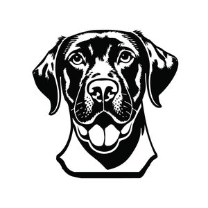 GOLDEN RETRIEVER HEAD Svg, Golden Retriever Head Clipart, Golden Retriever Head Svg Files For Cricut