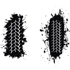 TIRE TRACK Svg, MUDDING Tire Svg, Tire track cut files for Cricut, Mud svg cut files