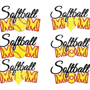 Maman softball SVG, clipart maman softball, maman softball coupe des fichiers pour Cricut, svg de la vie de maman