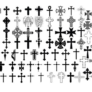 CROSS BUNDLE SVG Files, Cross Clipart, Crosses Svg Files, Cross Svg Files for Cricut