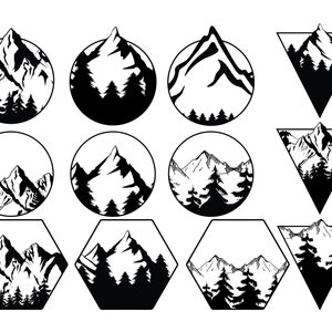Free Free 307 Geometric Mountain Svg SVG PNG EPS DXF File