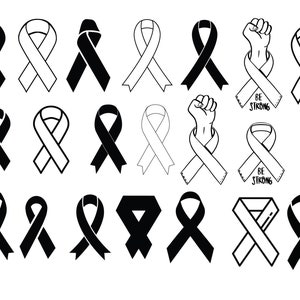 Awareness Ribbon Svg, Breast Cancer Ribbon Svg, Cut File, Floral Pink Ribbon  Svg, Ribbon With Flowers Svg Shirts, Recovery, Survivor, Cricut 